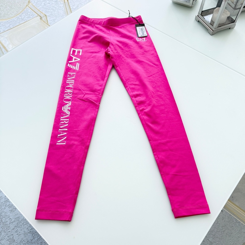 NWT Emporio Armani EA7 Leggings Women Pink XXSβ